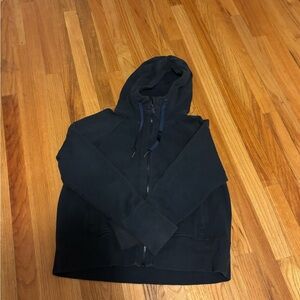 lululemon athletica Men's Navy Zip-Up Sweater